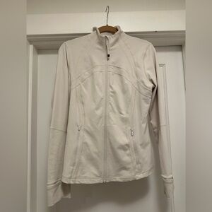 Lululemon Athletica Cream Utility Jacket